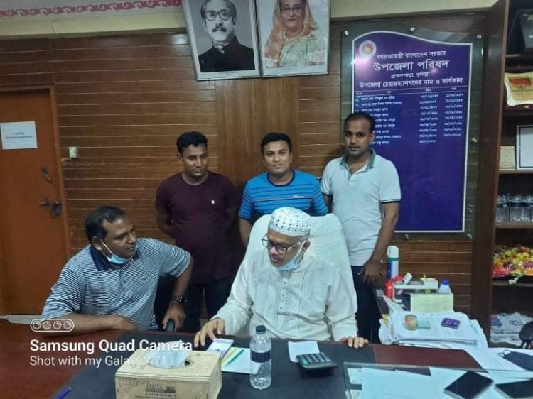 ব্রাহ্মণপাড়া উপজেলা চেয়ারম্যানের সঙ্গে সৌজন্য সাক্ষাত