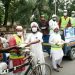 বরিশালে দুস্তদের মাঝে খাবার বিতরন