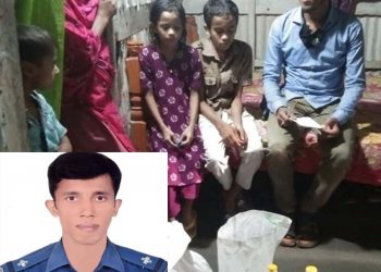 ওয়ারেন্টের আসামী ধরতে গিয়ে খাদ্য সহায়তা পৌঁছে দিলেন এএসআই জাহিদ