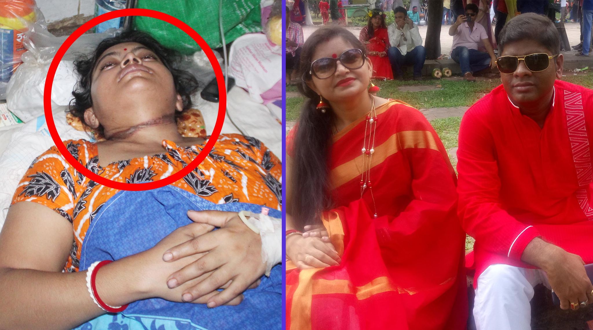 বরগুনাতে সম্পত্তির লোভে স্ত্রীকে হত্যার চেষ্টা রতন বণিকের