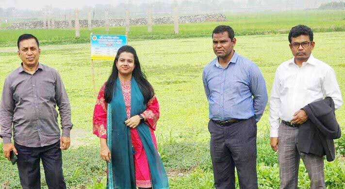 ডেমরায় ১০ কোটি টাকার খাস জমি উদ্ধার