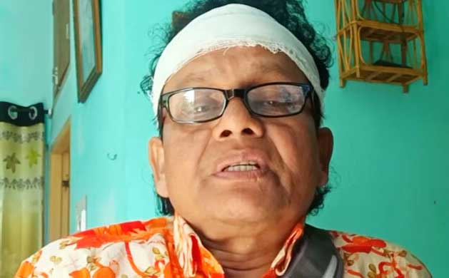 মাথা ফেটে গেল নকুল কুমার বিশ্বাসের