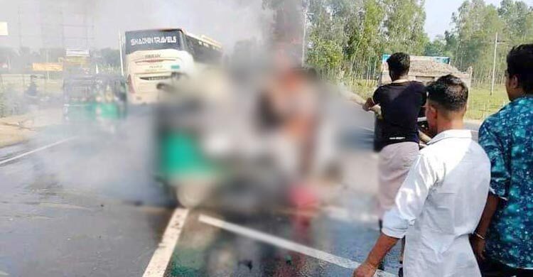 চট্টগ্রামে অটোর সিলিন্ডার বিস্ফোরণে দগ্ধ হয়ে নিহত অটো চালক