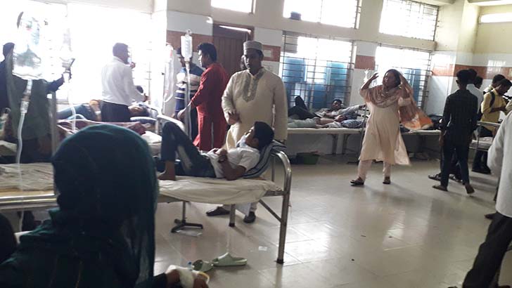 ভোলায় স্কুলের  ৪০ শিক্ষার্থী একসঙ্গে অসুস্থ