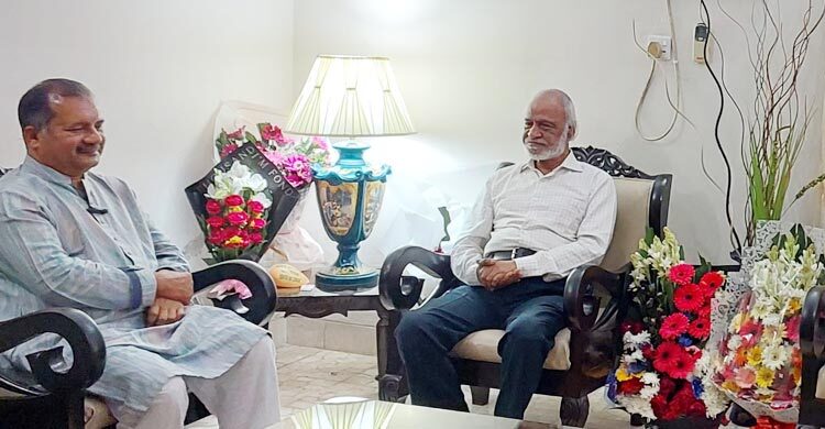 কারামুক্ত জহির উদ্দিনের বাসায় মঈন খান