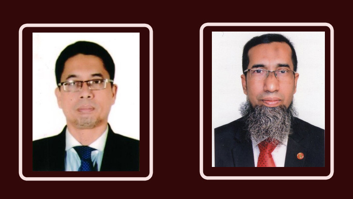 ঝালকাঠি জেলা অ্যাসোসিয়েশনের সভাপতি হামিদে এবং সম্পাদক ছবুর