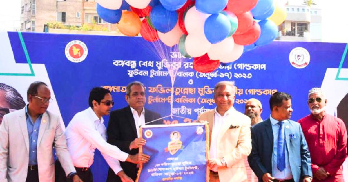 ফিরে আসছে দেশের হারানো ফুটবলের ঐতিহ্য: ক্রীড়ামন্ত্রী