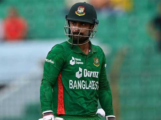 প্রথম বলেই বোল্ড ওপেনার লিটন দাস