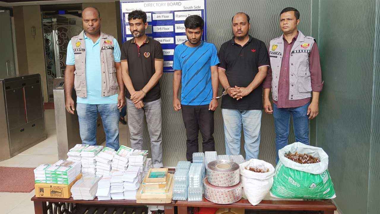 ১০ টাকার ঘুমের ওষুধে ইনজেকশন তৈরি করে ৬০০ টাকায় বিক্রি