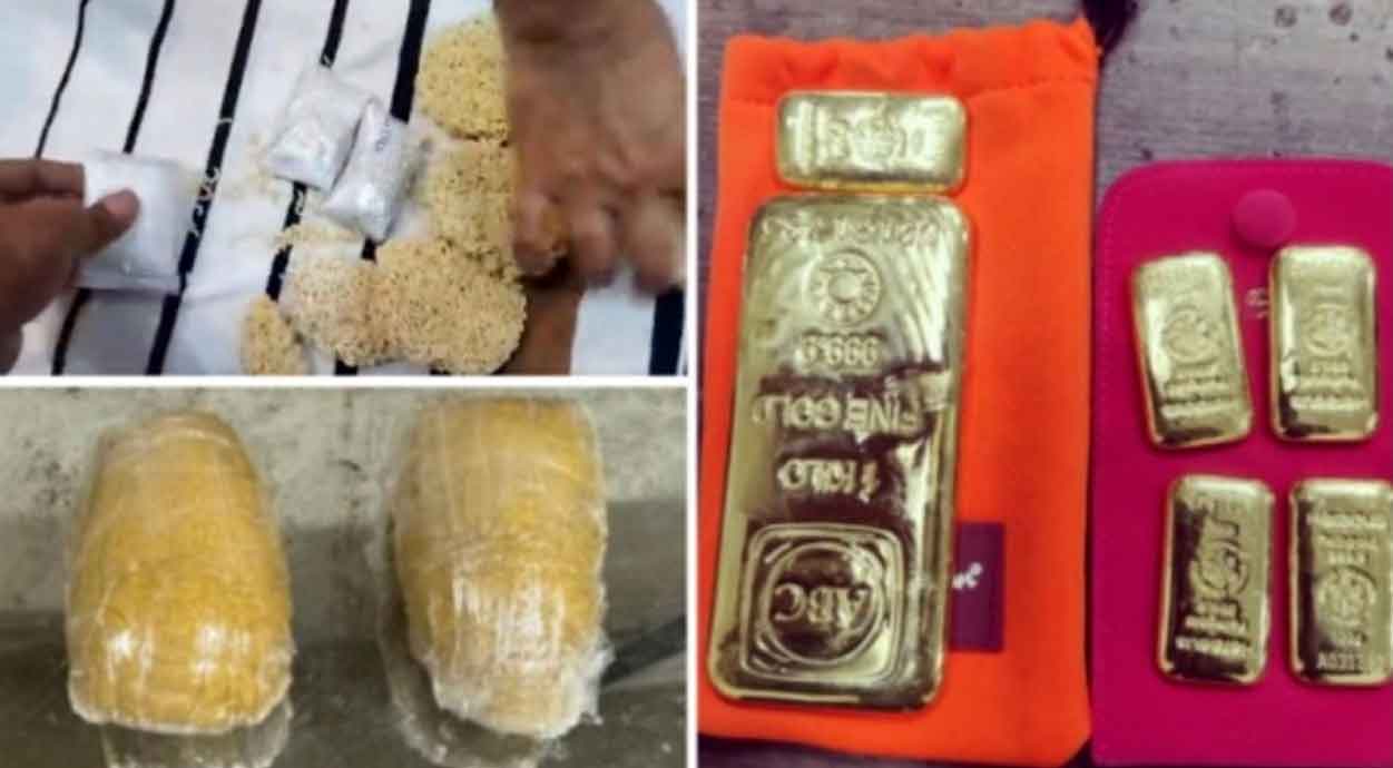 নুডলসের প্যাকেটে করে হীরা পাচার