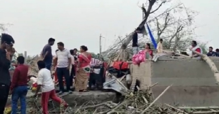 পশ্চিমবঙ্গে কালবৈশাখীর ঝড়ের তাণ্ডবে নিহত ৪