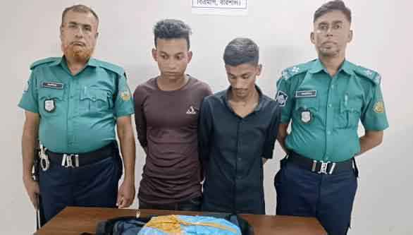 ২ কেজি গাঁজাসহ ২ মাদক ব্যবসায়ী গ্রেফতার