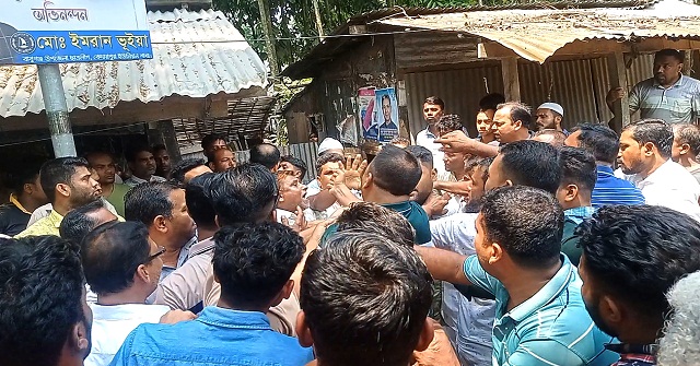 বাবুগঞ্জে ইউপি চেয়ারম্যানের বিরুদ্ধে অভিযোগের তদন্ত নিয়ে গণ্ডগোল