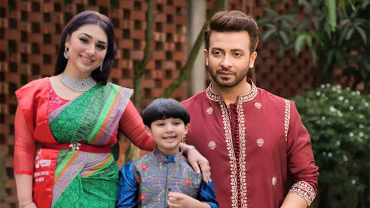 পড়াশোনার জন্য ছেলেকে বিদেশে পাঠাচ্ছেন শাকিব-অপু
