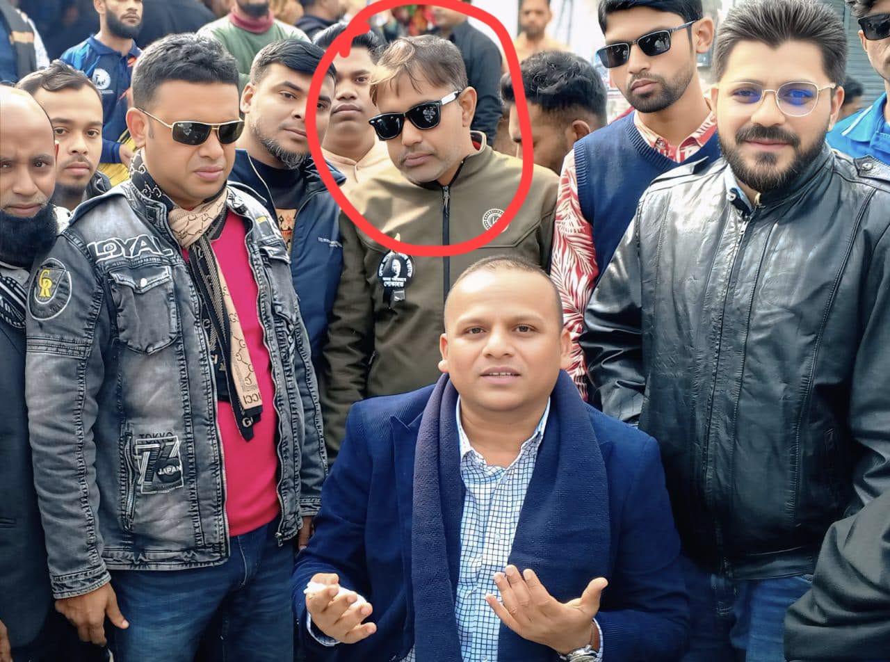 বরিশাল ডিসি অফিসে চাঞ্চল্যকর লিটু হত্যা মামলার আসামি মিল্টনের সাথে বিএনপির প্রার্থী রাজীব!
