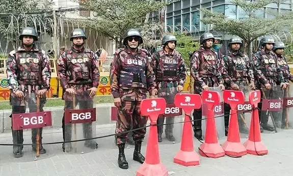 দেশের অভ্যন্তরীণ আইন-শৃঙ্খলা রক্ষায় মাঠে বিজিবি