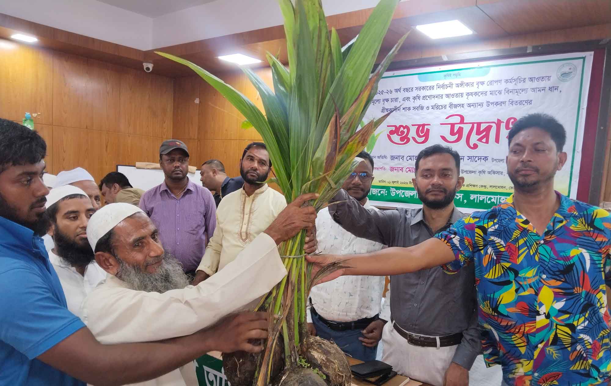 চারা-বিতরণ