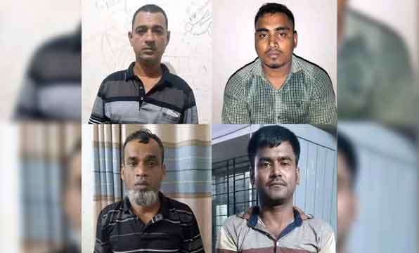 ঝালকাঠিতে পৃথক দুই ডাকাতি মামলায় আটক ৪
