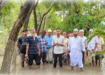 টানা বৃষ্টিপাতে ৮ দিন ধরে পানিবন্দি মনপুরাবাসী