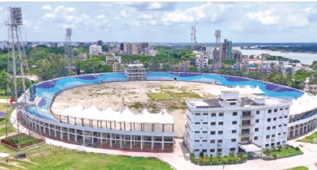 নতুন রূপে ফিরছে বরিশালের জীবনানন্দ দাশ স্টেডিয়াম