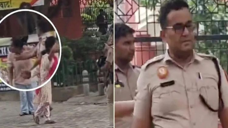 নারীকে চড় মারা সেই পুলিশ কর্মকর্তাকে প্রত্যাহার