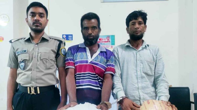 নেত্রকোনায় গাঁজাসহ ইউপি সদস্য আটক