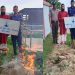 পিরোজপুরে ১০ হাজার রেনু পোনা উদ্ধার, অবৈধ জাল পুড়িয়ে ধ্বংস