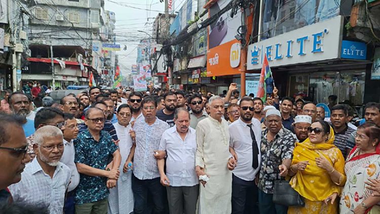 প্রধানমন্ত্রীর বরিশাল সফর ঘিরে আনন্দ মিছিল