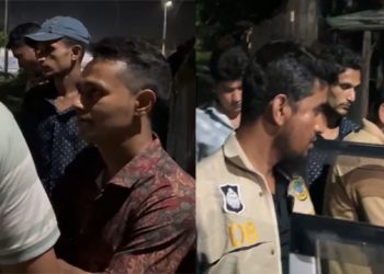 বরিশালে মোটরসাইকেল ‍চুরির সময় আটক ৪