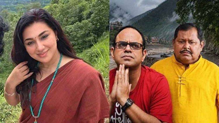 অপু বিশ্বাস ও খরাজ-রজতাভ আটকে আছেন নেপালে