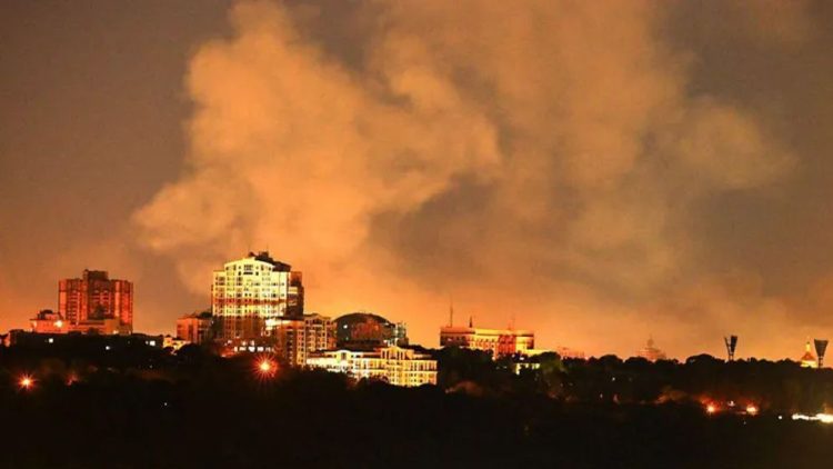 কিয়েভে রাতভর রুশ ক্ষেপণাস্ত্র হামলায় নিহত ৫