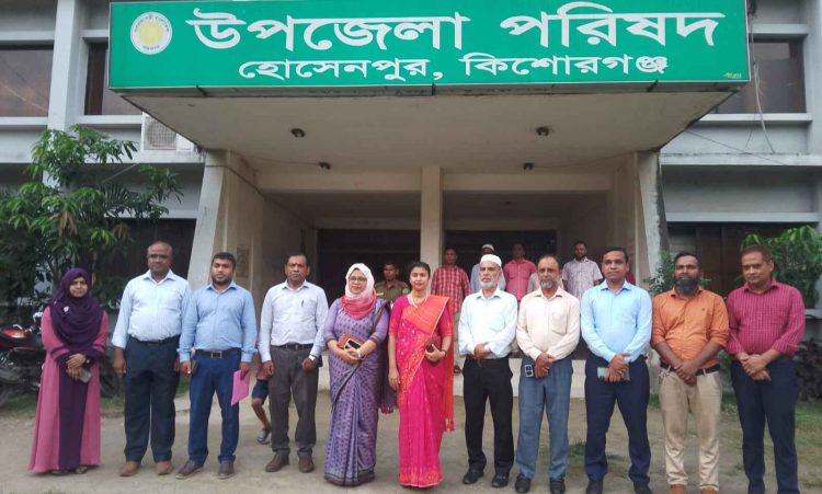 কিশোরগঞ্জের হোসনেপুর উপজেলার দায়িত্ব নিলেন রেকসোনা খাতুন