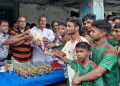 গৌরনদীতে মাসব্যাপী আন্তঃশ্রেণি ফুটবল টুনামেন্টের ফাইনাল খেলা অনুষ্ঠিত
