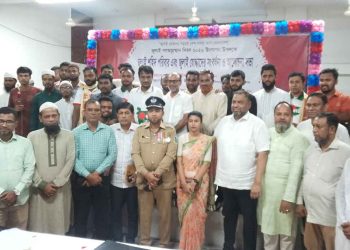 জুলাই গণঅভ্যুত্থানের বর্ষপূর্তিতে হোসেনপুরে আবেগঘন সংবর্ধনা, জুলাই চেতনায় গড়বো দেশ
