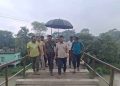ঝুঁকিপূর্ণ আয়রন ব্রিজে ইউএনওর নজর, নিরাপত্তায় উদ্যোগ