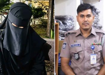 নদীতে ঝাঁপ দেওয়া তরুণীকে বাঁচালেন পুলিশ সদস্য
