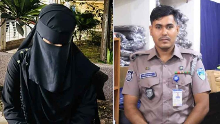 নদীতে ঝাঁপ দেওয়া তরুণীকে বাঁচালেন পুলিশ সদস্য