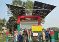 নবীনগরে সোলার সিস্টেমে অনাবাদি জমিতে আউশ আবাদে কৃষকের ভাগ্য বদল