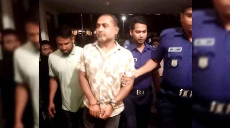 পুলিশ সদস্যকে প্রকাশ্যে মারধর করা সাবেক ছাত্রদল নেতা গ্রেফতার