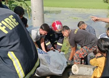 ফরিদপুরে বাসের নিচে চাপা পড়া শিক্ষার্থীর লাশ ৩ দিন পর উদ্ধার