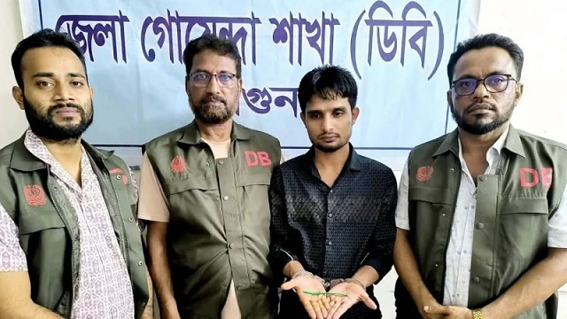 বরগুনায় ২০ পিস ইয়াবাসহ জুলাই যোদ্ধা গ্রেপ্তার