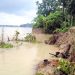 বরিশালে নদী ভাঙণে এক রাতে বিলীন ১১ বসতঘর