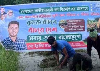বাউফলে খাল পরিষ্কারে স্বস্তি ফিরল চার গ্রামের কৃষকদের