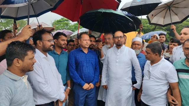 বিষখালী নদীর ফেরিঘাটে সেতু নির্মাণ আমার শপথ: এমপি রফিকুল