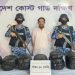 ভোলায় মাইক্রোবাসে থেকে ৩০ কেজি গাঁজা উদ্ধার, আটক ১