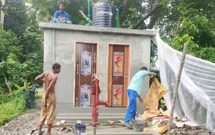 মানবিক উদ্যোগে স্বস্তি পেল প্রতিবন্ধী তিন ভাইয়ের পরিবার