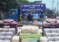 রাজধানীতে অবৈধ ভারতীয় পণ্য জব্দ