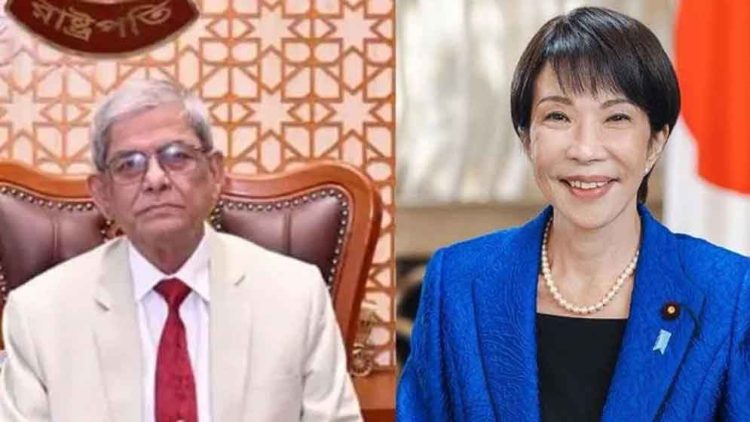 রাষ্ট্রপতি মির্জা ফখরুলকে জাপানের প্রধানমন্ত্রীর অভিনন্দন