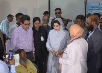 রোগীদের বিনামূল্যে অপারেশন ক্যাম্প উদ্বোধন ডা. জুবাইদার