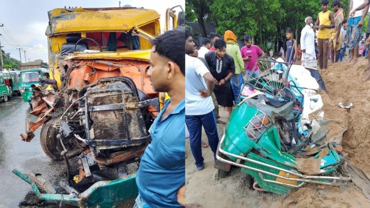 হবিগঞ্জে ত্রিমুখী সংঘর্ষে ২ জন নিহত